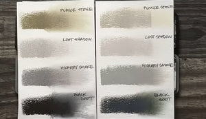 Tim Holtz Ranger - Distress Oxide Ink Pad - LOST SHADOW Silvery Grey