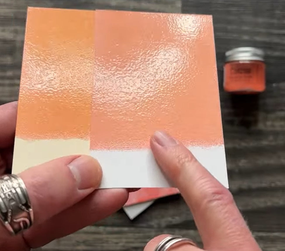 How to Use an Embossing Pen with Distress Embossing Glazes