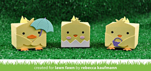 Lawn Fawn - Tiny Gift Box CHICK and DUCK ADD-ON - Lawn Cuts DIES