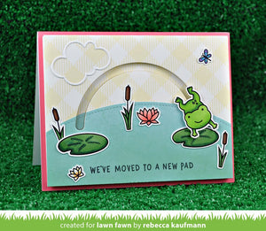 Lawn Fawn - Slide on Over SEMI CIRLCES - Lawn Cuts DIES