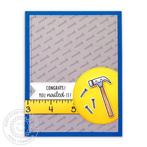 Sunny Studio - TOOL TIME - Stamps Set - 20% OFF!