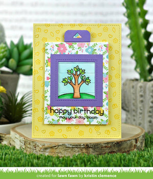 Lawn Fawn - TREE Before 'n Afters - Clear Stamps set