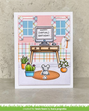 Lawn Fawn - PERFECTLY PLAID REMIX - Petite Paper Pack 6x6