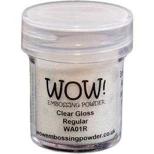 WOW! - CLEAR GLOSS Embossing Powder - Hallmark Scrapbook