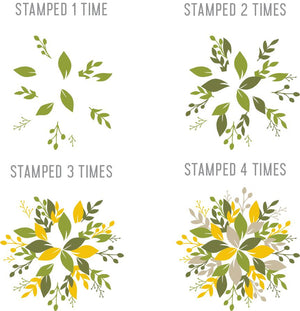 Concord & 9th - WREATH TURNABOUT Clear Stamps set
