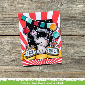 Lawn Fawn - FISHTAIL BANNER BORDER - Dies set