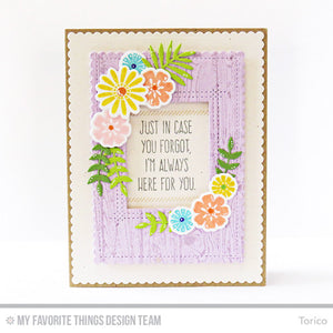 My Favorite Things - PEEK-A-BOO Rectangle WINDOW Die - Hallmark Scrapbook - 2