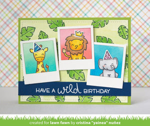 Lawn Fawn - WILD FOR YOU - Clear Stamps Set