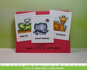 Lawn Fawn - WILD FOR YOU - Clear Stamps Set