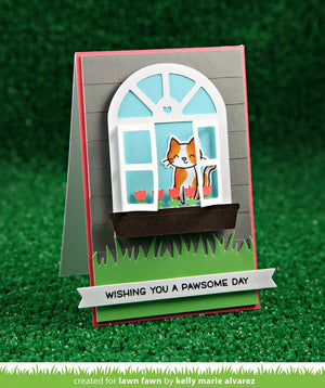 Lawn Fawn - MEOW YOU DOIN' - Clear Stamps set