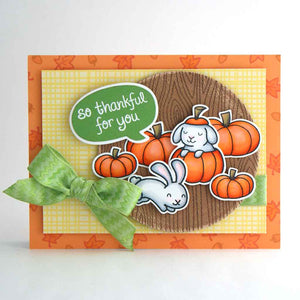 Lawn Fawn - WOODGRAIN BACKDROPS - Clear Stamps 10 pc set - Hallmark Scrapbook - 4