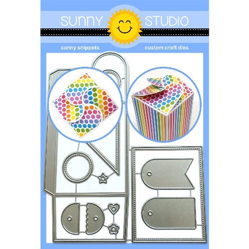 Sunny Studio - WRAP AROUND BOX - Die Set
