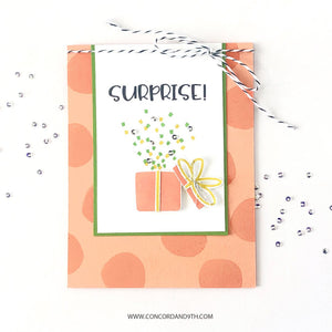Concord & 9th - YAY FOR BIRTHDAYS - Stamps and Dies BUNDLE Set