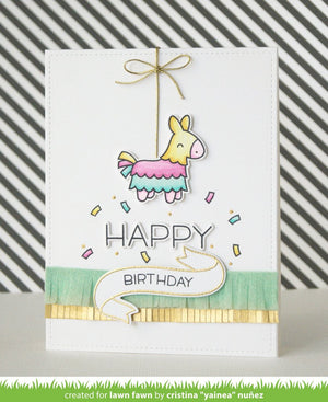 Lawn Fawn - Year Seven - CLEAR STAMPS - Pinata
