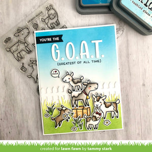 Lawn Fawn - YOU GOAT THIS - Stamps set