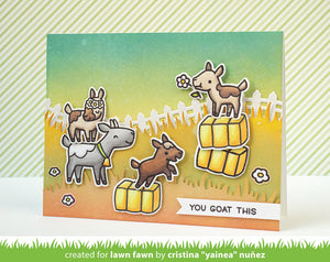 Lawn Fawn - YOU GOAT THIS - Dies set