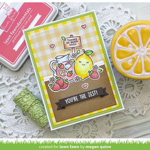 Lawn Fawn - YOU'RE THE ZEST - Stamps set