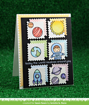 Lawn Fawn - OUT OF THIS WORLD - Clear STAMPS