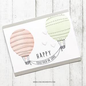 Concord & 9th - HAPPY BALLOONS Stamps set
