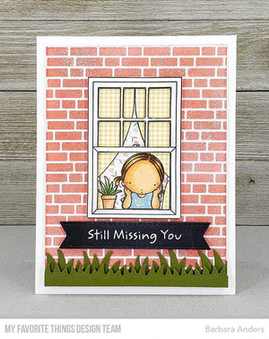My Favorite Things - ENGLISH BRICK WALL BACKGROUND - Rubber Stamp