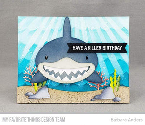 My Favorite Things - SHARKY Sentiments - Stamps set - 25% OFF!