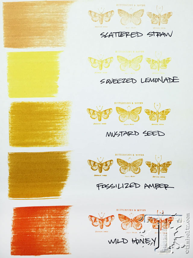 Tim Holtz Ranger Distress Oxide Ink, 6 Shades Of Red/Orange