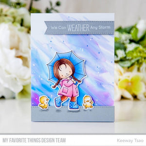 My Favorite Things - RAIN OR SHINE - Clear Stamps Set - MFT