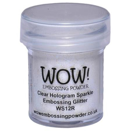 WOW! - CLEAR HOLOGRAM SPARKLE Embossing Powder