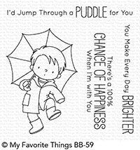 Jumping In Puddles Clear Stamps - Rosie's Studio