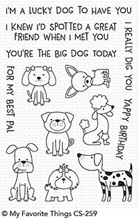 My Favorite Things - CANINE COMPANIONS - Stamp Set