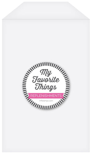 My Favorite Things - Clear Storage Pockets - TALL - 25pk