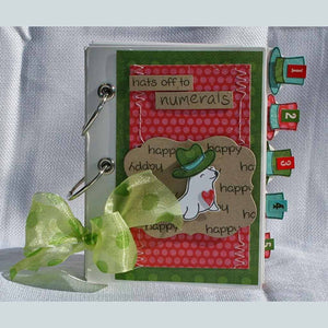 Lawn Fawn - Hats Off to You - LAWN CUTS dies 11 pc - Hallmark Scrapbook - 2