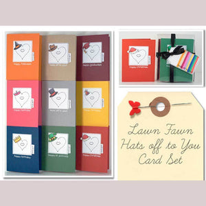 Lawn Fawn - Hats Off to You - LAWN CUTS dies 11 pc - Hallmark Scrapbook - 6