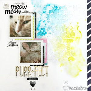 Newton's Nook Designs - CAT-ITUDE - Clear Stamp Set