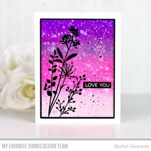 My Favorite Things - FLOWER SILHOUETTES - Clear Stamp Set