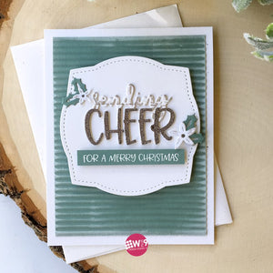 WPlus9 Design Studio - ALL THE CHEER Stamps