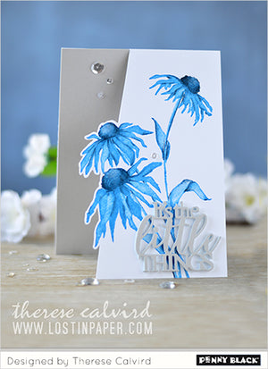 Penny Black - DANCING DAISIES - Cling Rubber Stamp *