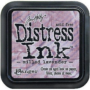 Tim Holtz Ranger Distress Ink Pad - Milled Lavender - Hallmark Scrapbook - 1